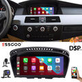 DAB+ 4G Autoradio Android 13 6+128G Carplay GPS Navi RDS Für BMW 5er E60 E61 CCC