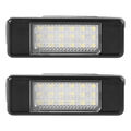 2x Weißes LED Kennzeichenleuchte Nummernschildleuchte für Peugeot 2008 308 3008.