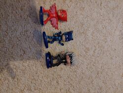 PJ Mask Figuren Set Connor, Luna Girl, Owlette