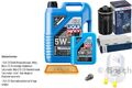 BOSCH Inspektionspaket 6L Liqui Moly Longtime High Tech 5W-30 für VW Audi Golf