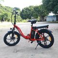 20 Zoll Elektrofahrrad Herren/Damen E-Bike 250W 16Ah Pedelec Fat CityBike 25km/h