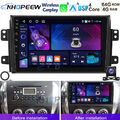 4+64GB Android 13 Apple Carplay Autoradio GPS NAVI BT Für SUZUKI SX4 Fiat Sedici