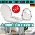 Toilettendeckel Antibakteriell Klodeckel mit Absenkautomatik & Quick-Release