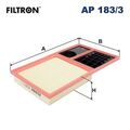 FILTRON Luftfilter AP 183/3 Filtereinsatz für SKODA VW SEAT POLO 5 6R1 6C1 JETTA