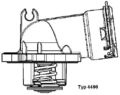 BorgWarner (Wahler) Thermostat, Kühlmittel 4490.87D für MERCEDES-BENZ