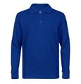 Protal Fire Retardant antistatisch langärmeliges Poloshirt marineblau/königlich blau FR200