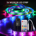 WS2812B 5V LED Stripe RGB Leiste Streifen 5050 SMD Band Wasserdicht Lichterkette