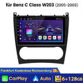 Autoradio Android 13 Für Mercedes Benz C Klasse W203 CLK W209 GPS Nav Carplay BT