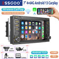 4+64G Android 13 Autoradio Carplay BT DVR Für VW Touareg T5 Multivan Transporter