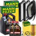 MANN INSPEKTIONSPAKET+7L MOTUL 5W-30 MOTORÖL passend für BMW X5 E70 X6 30 40d