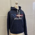 Tommy Hilfiger Damen Sweatshirt Pullover (wie neu, blau, Gr. S)