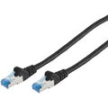 Patchkabel cat6A S/FTP PIMF schwarz 15 m Netzwerkkabel LAN DSL Ethernet