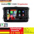 7" Apple Carplay Android 13 Autoradio GPS Navi Für 2 DIN VW Passat GOLF 5 6 Polo