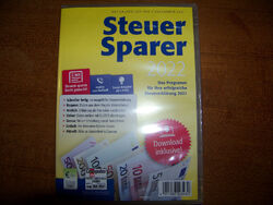 Steuer Sparer 2022 Software für die elektronische Steuererklärung von Buhl