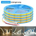 2-20m LED COB Streifen 12V/24V Lichtband Stripe schlauch Leiste Flex Lichter DHL