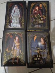 Signed Blood and Ash Set 1-4 Jennifer L. Armentrout Illumicrate FBAA Fairyloot