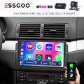 Autoradio Android 13 GPS Apple Carplay DAB+ KAM Für BMW 3er E46 M3 Rover 75 MGZT