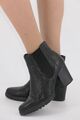  Stiefeletten,Damen,Chelsea Boots Tamaris Gr.39 Leder,Schwarz, Top