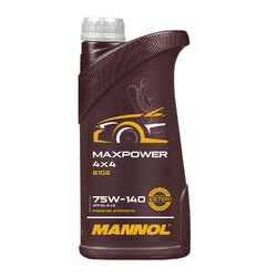 1 (1x1) Liter MANNOL Maxpower 4x4 SAE 75W-140 API GL 5
