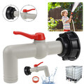 Auslaufhahn Auslassventil IBC Tank Adapter Kugelablassventil für Regenwassertank