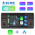 Eingebaut DAB 4GB+64GB Android 10 Autoradio GPS Navi RDS Für BMW 3er E46 3er 318