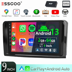 DAB+ Android 13 Autoradio GPS 2+64G KAM Für Mercedes Benz ML/GL Klasse W164 X164