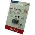 Sandisk Ultra USB 3.0 Dual USB Stick 32GB microUSB Stick, NEU&OVP
