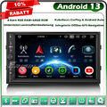 Android 13 8-Kern 64GB Doppel Din Autoradio CarPlay GPS Navi DAB+IPS WiFi BT DSP