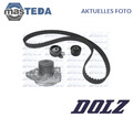 KD084 ZAHNRIEMEN-SATZ KIT SET + WASSERPUMPE DOLZ FÜR ALFA ROMEO 156,147,GT 1.9L