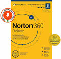 NORTON 360 Deluxe 2025 5 Geräte |PC,Mac,Android,iOS| Internet Security /kein ABO