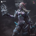 Sylvanas Windrunner, WOW, Warcraft, sexy Pin Up, Figur, 3D Druck, UNBEMALT