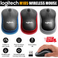 M185 Logitech Maus Wireless Schnurlos Mouse Kabellos Funk + USB Empfänger DE