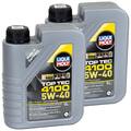 Motoröl Top Tec 4100 5W-40 LIQUI MOLY 2 X 1 Liter für Fiat Ford Honda Jeep KIA