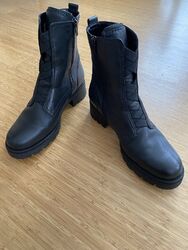 Gabor Stiefeletten Damen Gr. 38,5 (5,5) Schwarz TOP