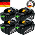 4X Original 18V 12,0Ah Akku Für Makita BL1850 BL1830 BL1860B 6,0Ah 197422-4 Led