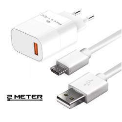 Schnell Ladegerät Ladekabel Micro USB Für original Samsung Galaxy S5 S6 S7 Edge