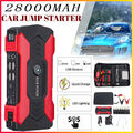 28000mAh KFZ Auto Starthilfe Car Jump Starter 800A Ladegerät Booster Powerbank