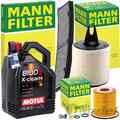 MANN INSPEKTIONSPAKET+MOTUL 5W-30 ÖL passend für BMW 1er E81 E87 3er E90 16-20i