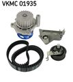 Wasserpumpe + Zahnriemensatz SKF VKMC 01935 für AUDI VW OCTAVIA GOLF LEON TT A3