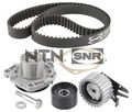 SNR KDP453.250 Wasserpumpe + Zahnriemensatz für ALFA ROMEO,CADILLAC,FIAT,JEEP,LA