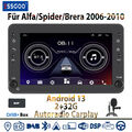 Für Alfa Romeo 159 Brera Spider DAB+ 2+32G Android 13 Autoradio GPS Navi Carplay