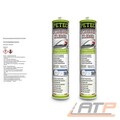 PETEC 2x 310 ml SCHEIBENKLEBER KARTUSCHE SCHEIBEN DICHTMASSE KLEBSTOFF