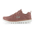 SKECHERS Damen Sneaker 12615 Graceful Get Connected Mauve / 37.5 + 40 / Trainers