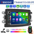 32GB Android 13 Autoradio GPS RDS CarPlay Für Renault Dacia Duster Dokker Lodgy