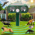 Ultraschall Katzenschreck Tiervertreiber Solar Marderschreck Hunde Vögel Abwehr