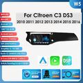 4+64G9"Android 12 Autoradio Carplay GPS Navi DAB BT Für Citroen C3 DS3 2010-2016