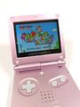 Nintendo Game Boy Advance SP mit IPS V5 LCD Display - Rose - Top Zustand - Neu