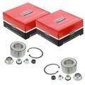2X MAPCO RADLAGER-SATZ VORNE HINTEN passend für AUDI A3 TT SEAT LEON TOLEDO