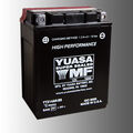 YUASA YTX14AH-BS Motorradbatterie 12V 12Ah AGM VRLA wartungsfrei