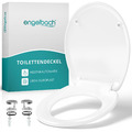 Engelbach® Toilettendeckel Duroplast Absenkautomatik WC Sitz Klodeckel Klobrille